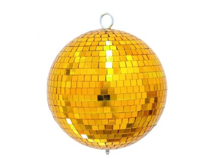 Eurolite zrcadlová koule 20 cm, zlatá