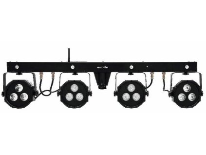 Eurolite LED KLS-170 12x3W TCL, 4X2W UV/bílá DMX, světelná rampa