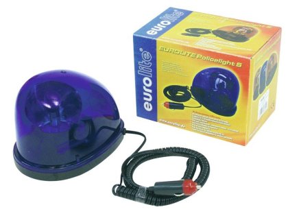 Eurolite Maják policejní Starsky, 12V/21W, modrý