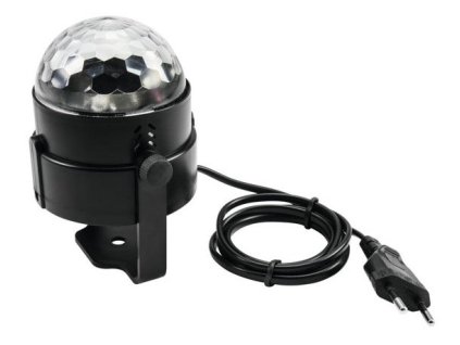 Eurolite LED mini Half Ball 3x 1W RGB, paprskový efekt