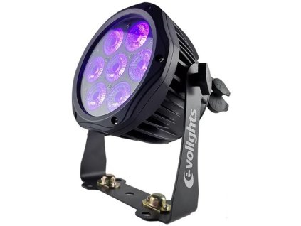 Evolights Glacier 7 LED Par 7x10W RGBWA-UV IP65