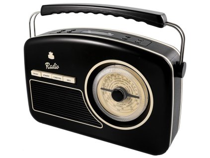 GPO Rydell Nostalgic DAB Radio Black