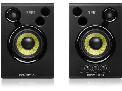 Hercules DJMonitor 42, sada 2 aktivních DJ reproduktorů
