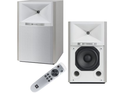 JBL 4305P WHT - Aktivní monitory 2 x 150 W, barva bílá