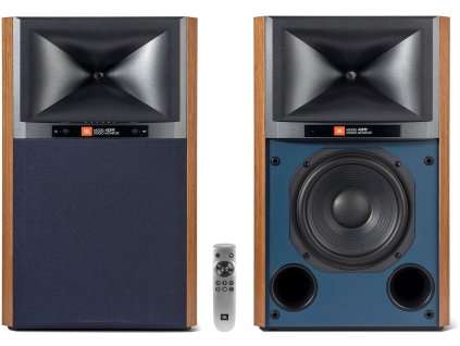 JBL 4329P WAL - Aktivní monitory 2 x 300 W, barva ořech