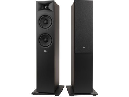 JBL STAGE 260F - 2,5-pásmové podlahové reprosoustavy, 125 W RMS, černá barva