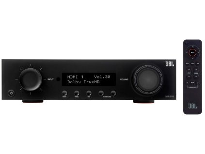 JBL MA510 - AV zesilovač 5.2, 75 W, 8K, BT - Černá barva