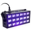 LIGHT4ME LED UV 18 X 3W Reflektor + Stroboskop DMX