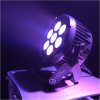 LIGHT4ME Black PAR 7x10W RGBWA LED