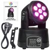 LIGHT4ME Compact MH 7x8W Pohyblivá hlava LED Wash