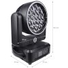 LIGHT4ME ZOOM WASH 19X15 RING pohyblivá hlava