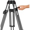 Manfrotto 645 Fast Twin Leg Carbon fiber Tripod