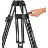 Manfrotto 504X + Alu Fast Twin Tripod