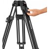 Manfrotto 504X + Alu Fast Twin Tripod