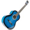 MAX SoloArt Set klasické kytary a příslušenství, modrý
