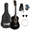 MAX SoloArt Junior 1/4 Classic guitar pack, black