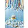 PartyDeco Modelovací pastelové balónky 130 cm s pumpičkou, mix