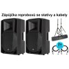 Zápůjčka 2x RCF ART-715 A + stativy a kabely