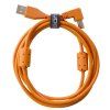 UDG Ultimate Audio Cable USB 2.0 A-B Orange Angled 3m