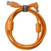 UDG Ultimate Audio Cable USB 2.0 A-B Orange Angled 1m