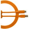 UDG Ultimate Audio Cable USB 2.0 C-B Orange Straight 1,5m