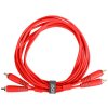 UDG Ultimate Audio Cable Set RCA - RCA Red Straight 1,5m