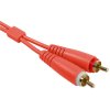 UDG Ultimate Audio Cable Set RCA - RCA Red Straight 1,5m