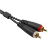 UDG Ultimate Audio Cable Set RCA - RCA Black Straight 3m