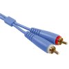 UDG Ultimate Audio Cable Set RCA - RCA Blue Straight 3m