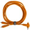 UDG Ultimate Audio Cable Set RCA Straight - RCA Angled Orange 3m