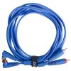 UDG Ultimate Audio Cable Set RCA Straight - RCA Angled Blue 3m
