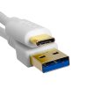 UDG Ultimate Audio Cable USB 3.0 C-A White Straight 1,5m