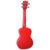 V-TONE UK23 RD Akustické koncertní ukulele 23" červené + pouzdro