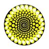 Zomo Slipmats Balls Yellow