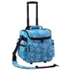Zomo DJ-Trolley Flower Ltd. Blue
