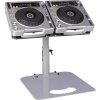 Zomo P-800/2 Pro Stand 2x Pioneer CDJ-800 Silver