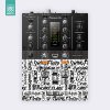 Doto Design Skin DJM-250 MK2 SCRATCH STYLE White