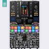 Doto Design Skin DJM-S11 SCRATCH STYLE Black
