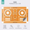 Doto Design Skin DDJ-200 FULL COLORS Sunset Orange