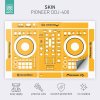 Doto Design Skin DDJ-400 FULL COLORS Dark Yellow