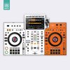 Doto Design Skin XDJ-RX3 OW Orange-White