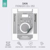 Doto Design Skin CDJ-350 FULL COLORS Nardo Grey
