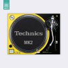 Doto Design Skin SL-1200 / 1210 MK2 COLORS DVS Yellow