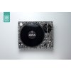 Doto Design Skin SL-1200 / 1210 MK2 SCRATCH STYLE Black