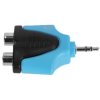 Adam Hall Connectors 4 STAR AY RF2 MM3 BLU LINE
