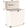 Audizio RC32 Vinyl record case creme