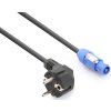 Power Dynamics CX12-1B Napájecí konektor - kabel Schuko 1,5 m BULK