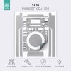 Doto Design Skin CDJ-400 FULL COLORS Nardo Grey