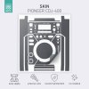 Doto Design Skin CDJ-400 FULL COLORS Graphite Grey
