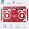 Doto Design Skin DDJ-GRV6 FULL COLORS Aurora Red